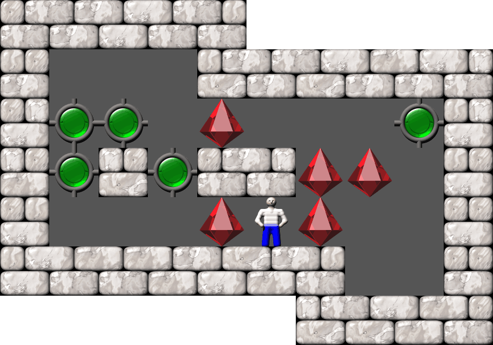 Sokoban Yasgood 2 level 306